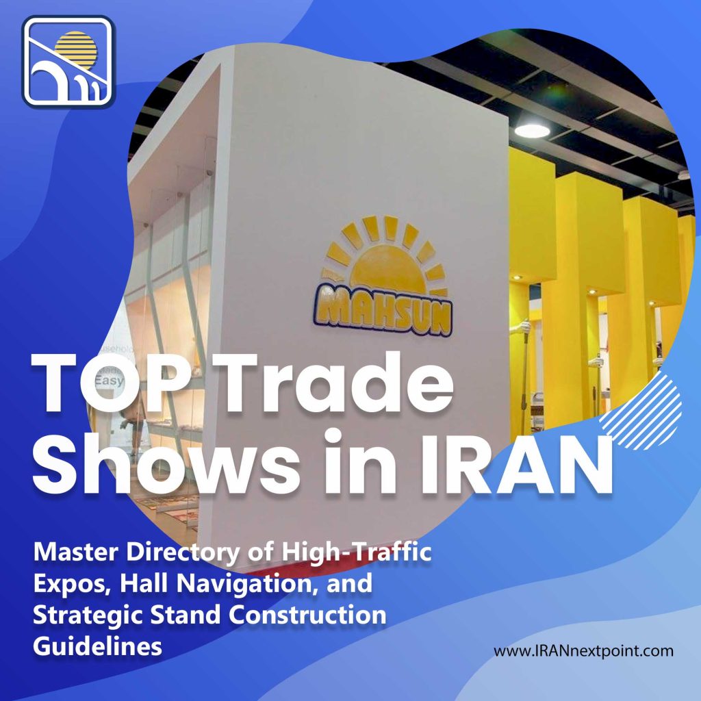 Modular click booth Iran lightweight aluminum cubes and integrated backlit graphic panels