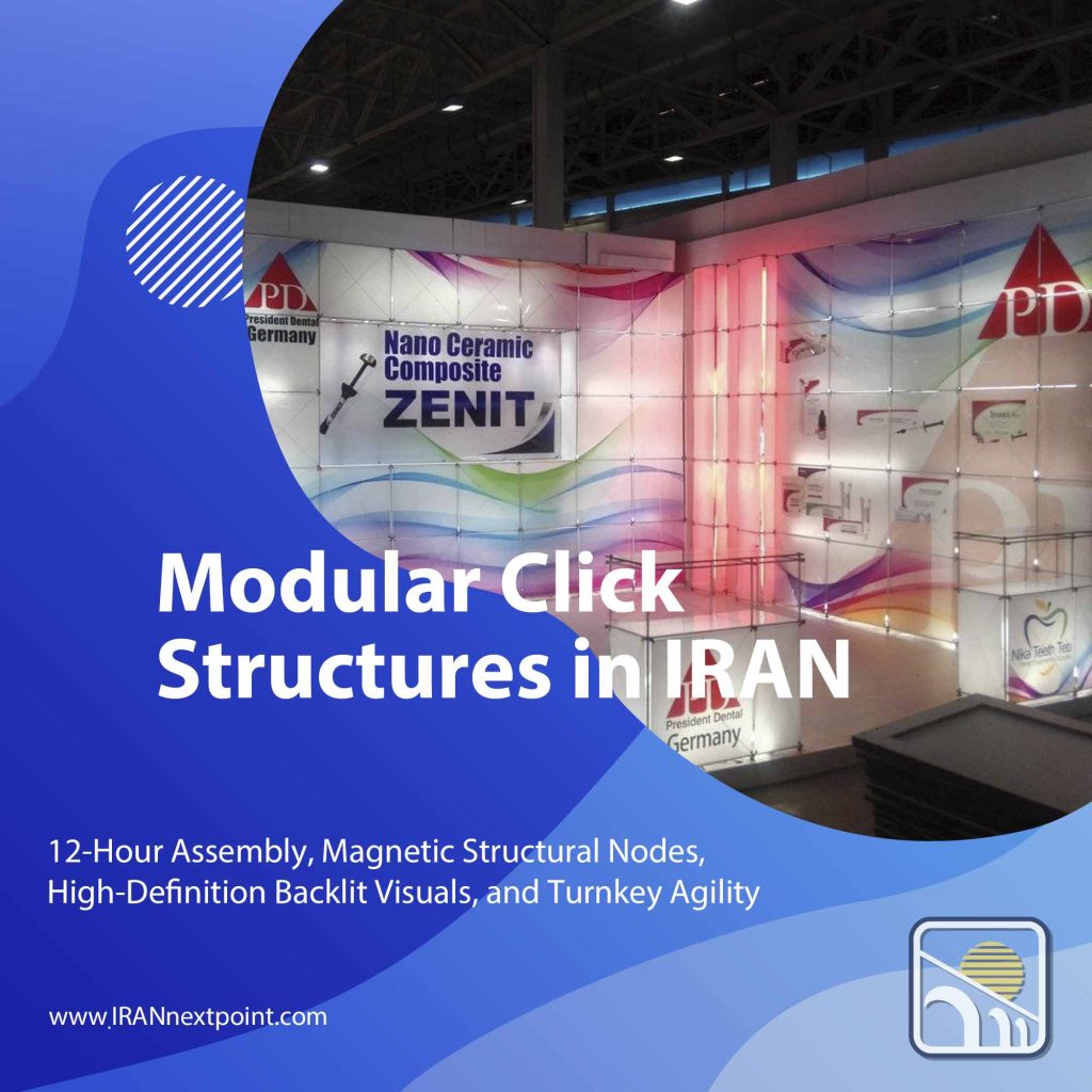 Modular click structures high-definition translucent tracing film graphic panels and integrated cool white fluorescent backlighting